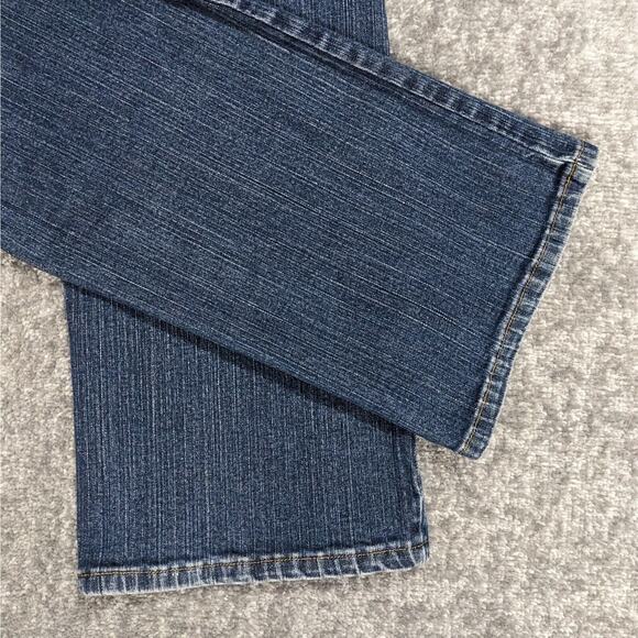 Talbots (Old Tag) Mini Bootcut Jeans Women Size 10 Inseam 30" High-Rise Stretch‎ - Picture 7 of 12